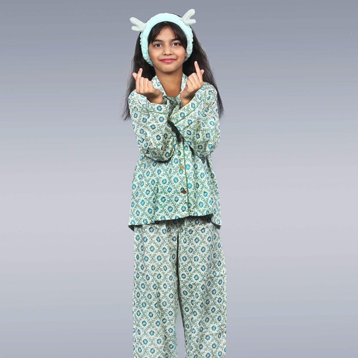 Garden Delight Kids Unisex Night Suit Set