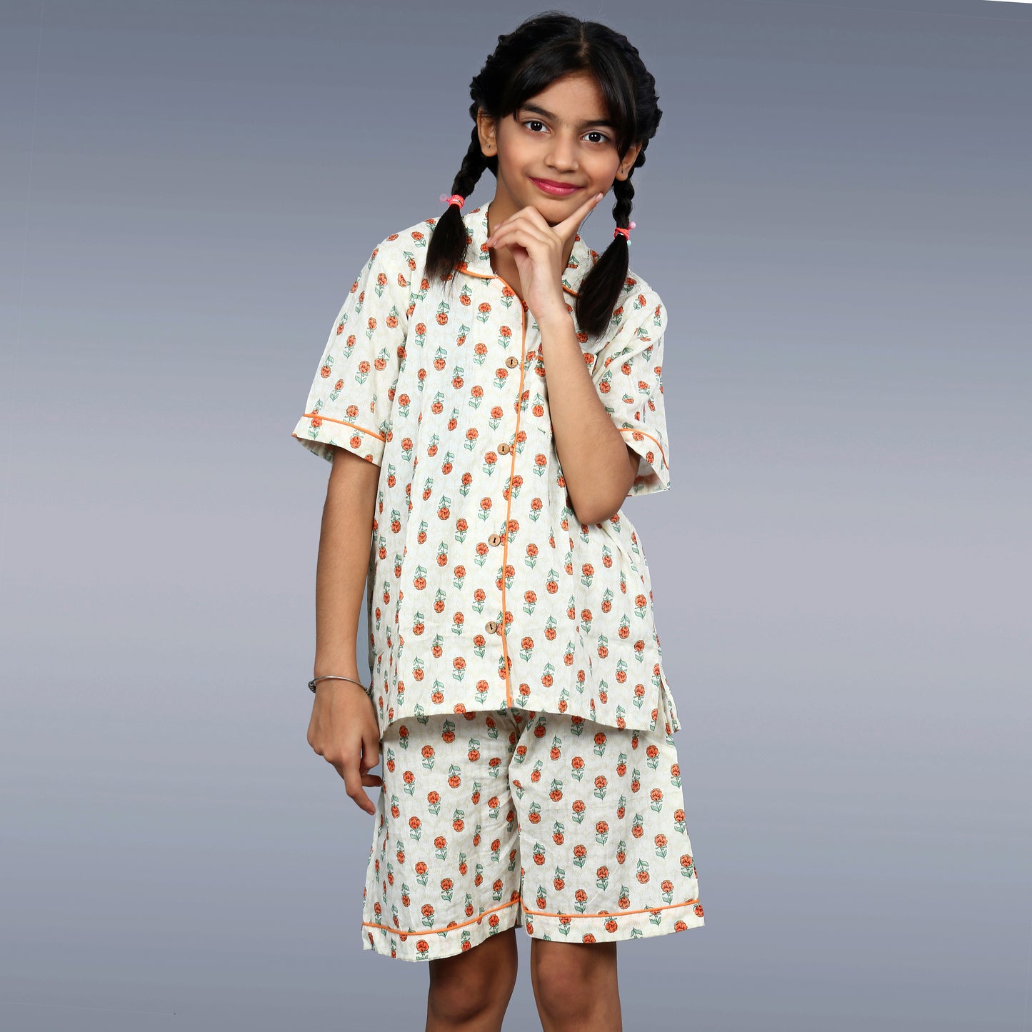 Blossom Dream Kids Unisex Night Suit Set