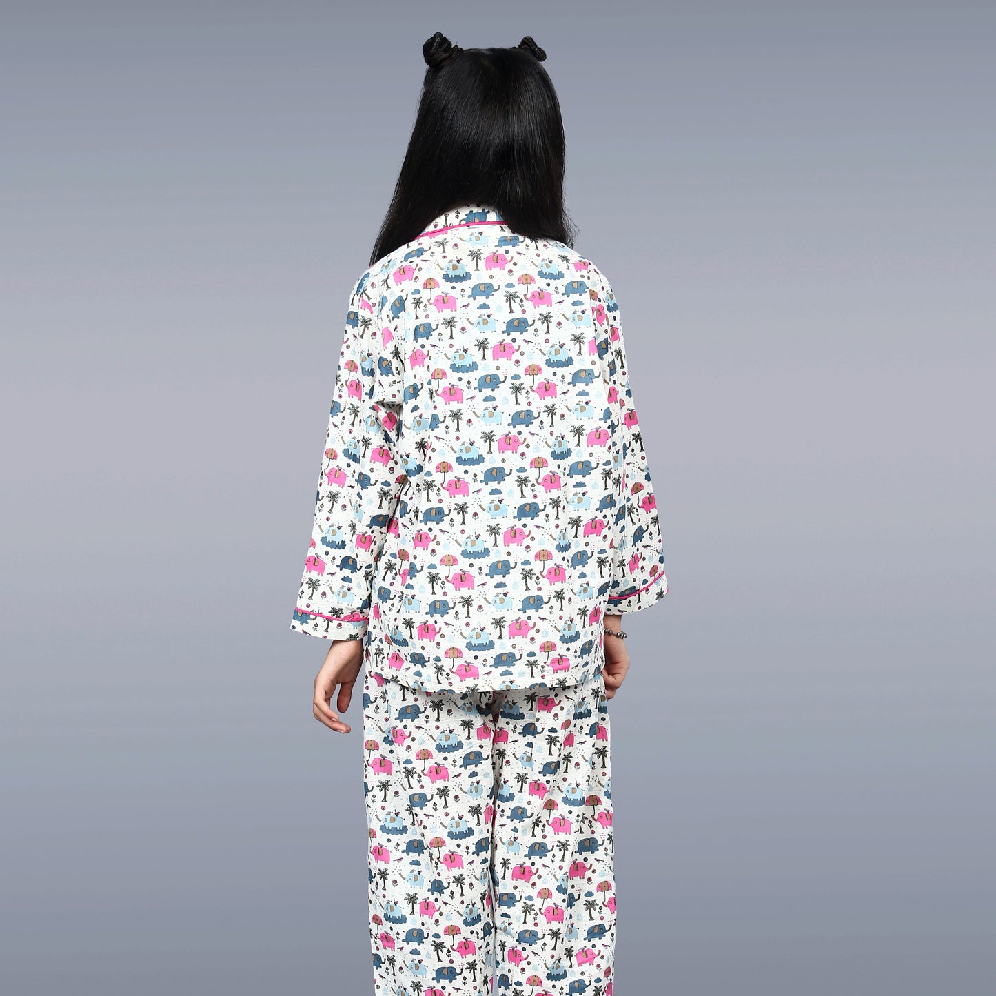 Elephant Sky Kids Unisex Night Suit Set