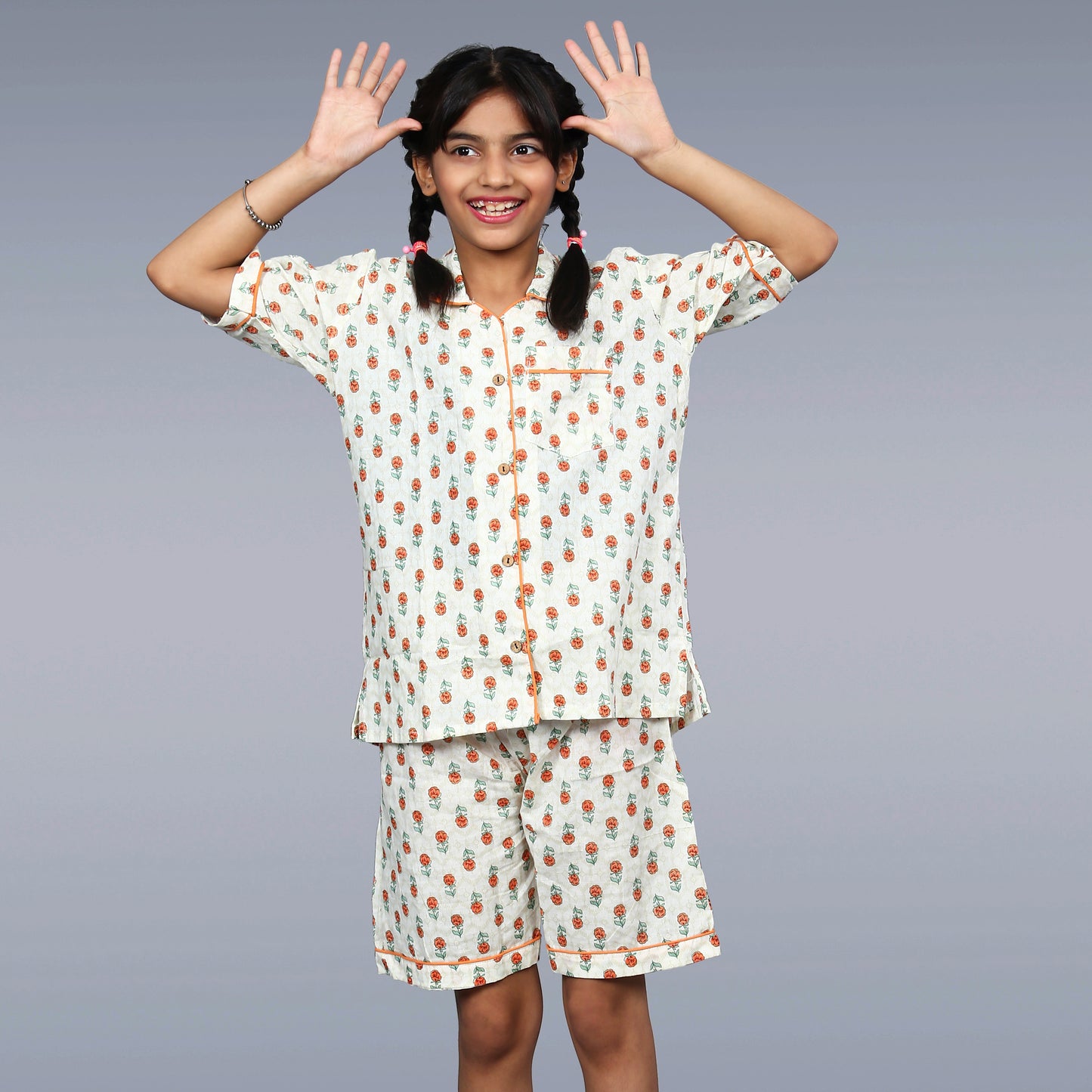 Blossom Dream Kids Unisex Night Suit Set
