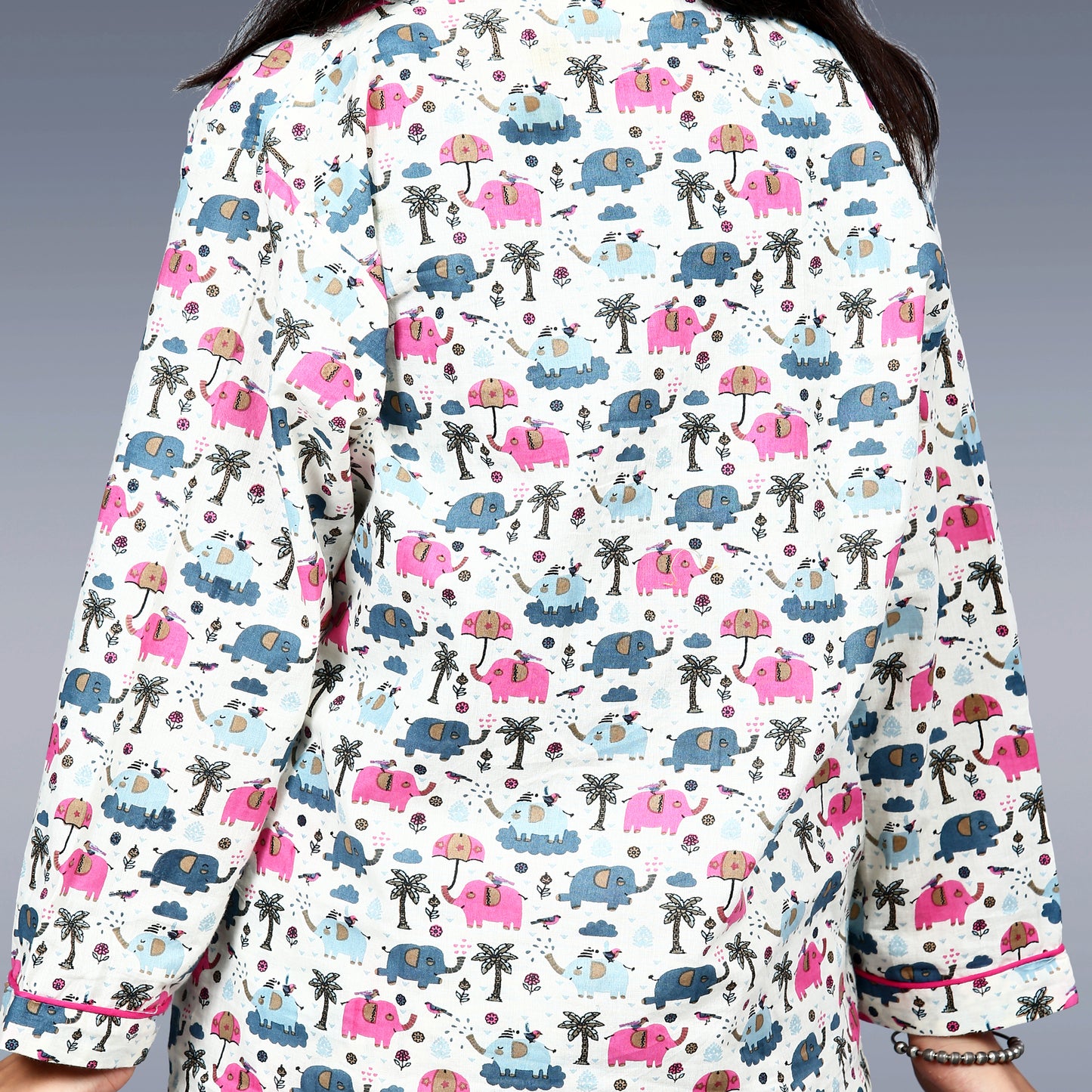 Elephant Sky Kids Unisex Night Suit Set