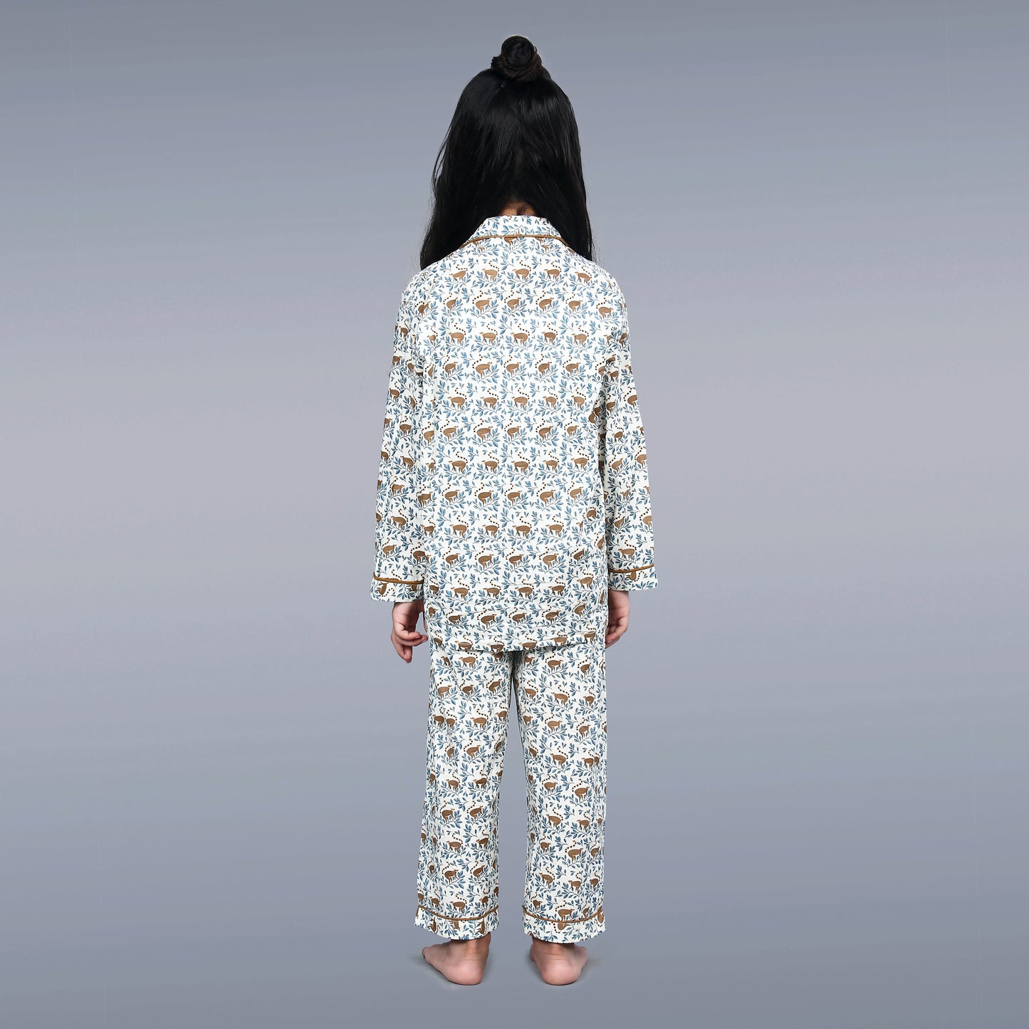 Forest Monkeys Kids Unisex Night Suit Set