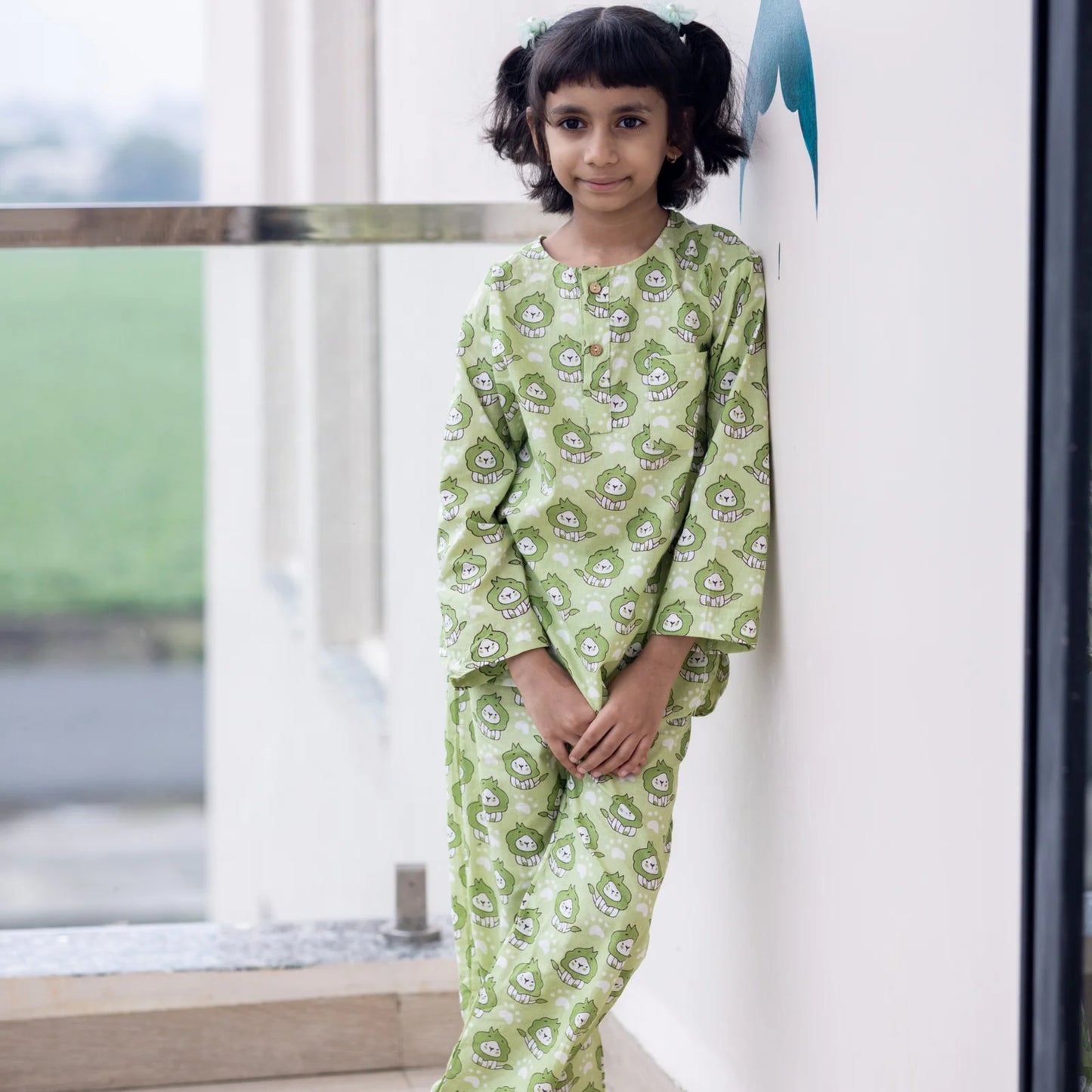 Napping Lion Kids Unisex Nightsuit