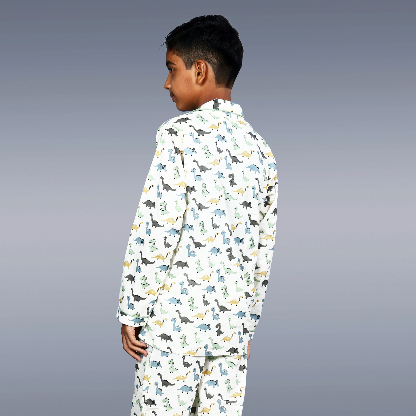 Dino Dreams Kids Unisex Night Suit Set
