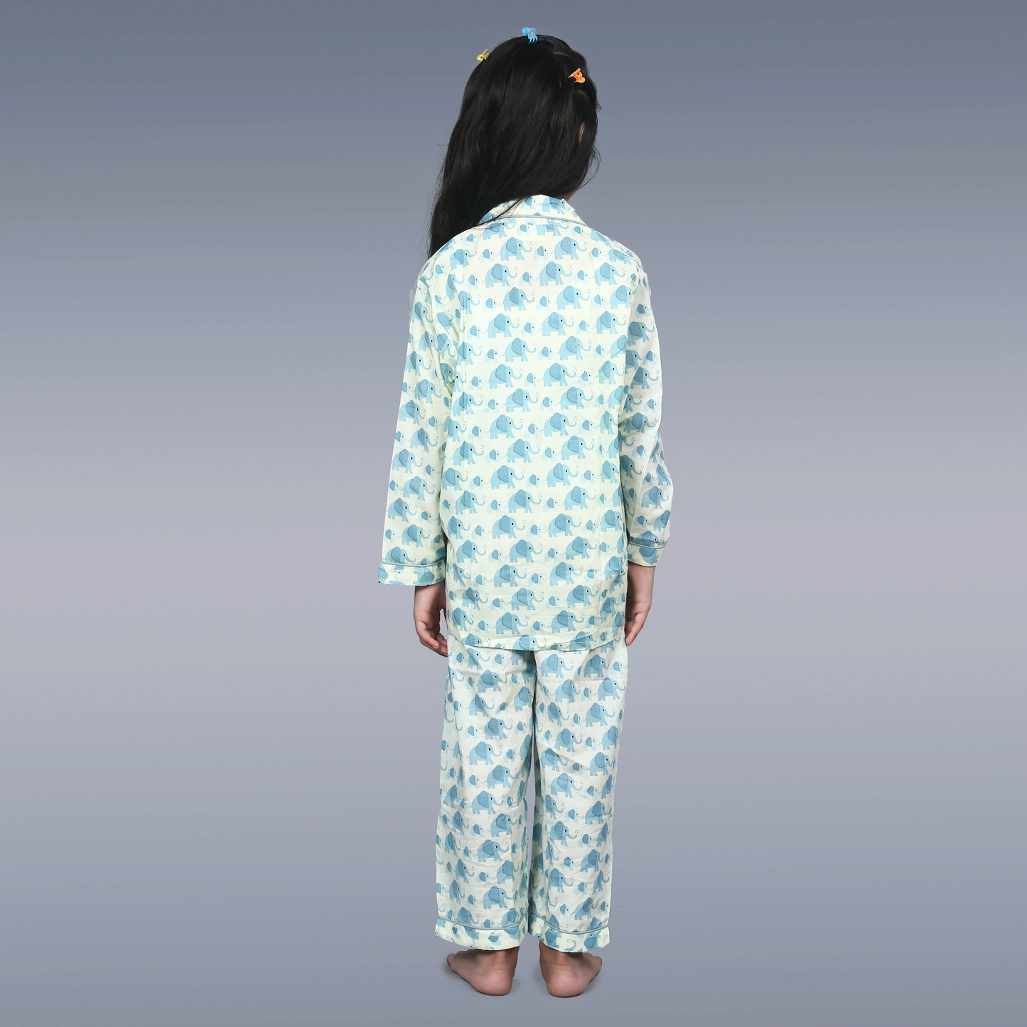 Ocean Parade Elephant Kids Unisex Night Suit Set