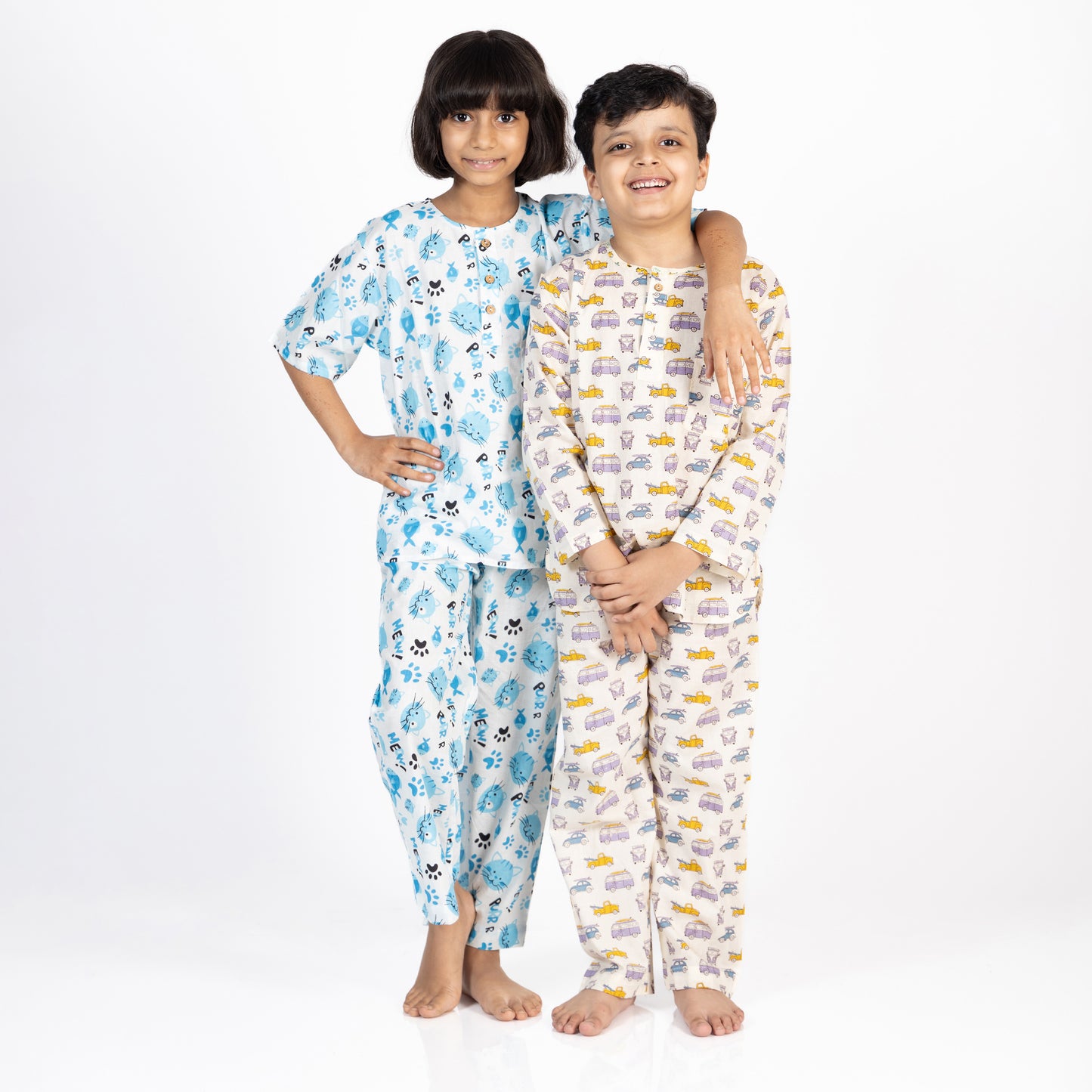Snuggle Wheels Kids Unisex Nightsuit