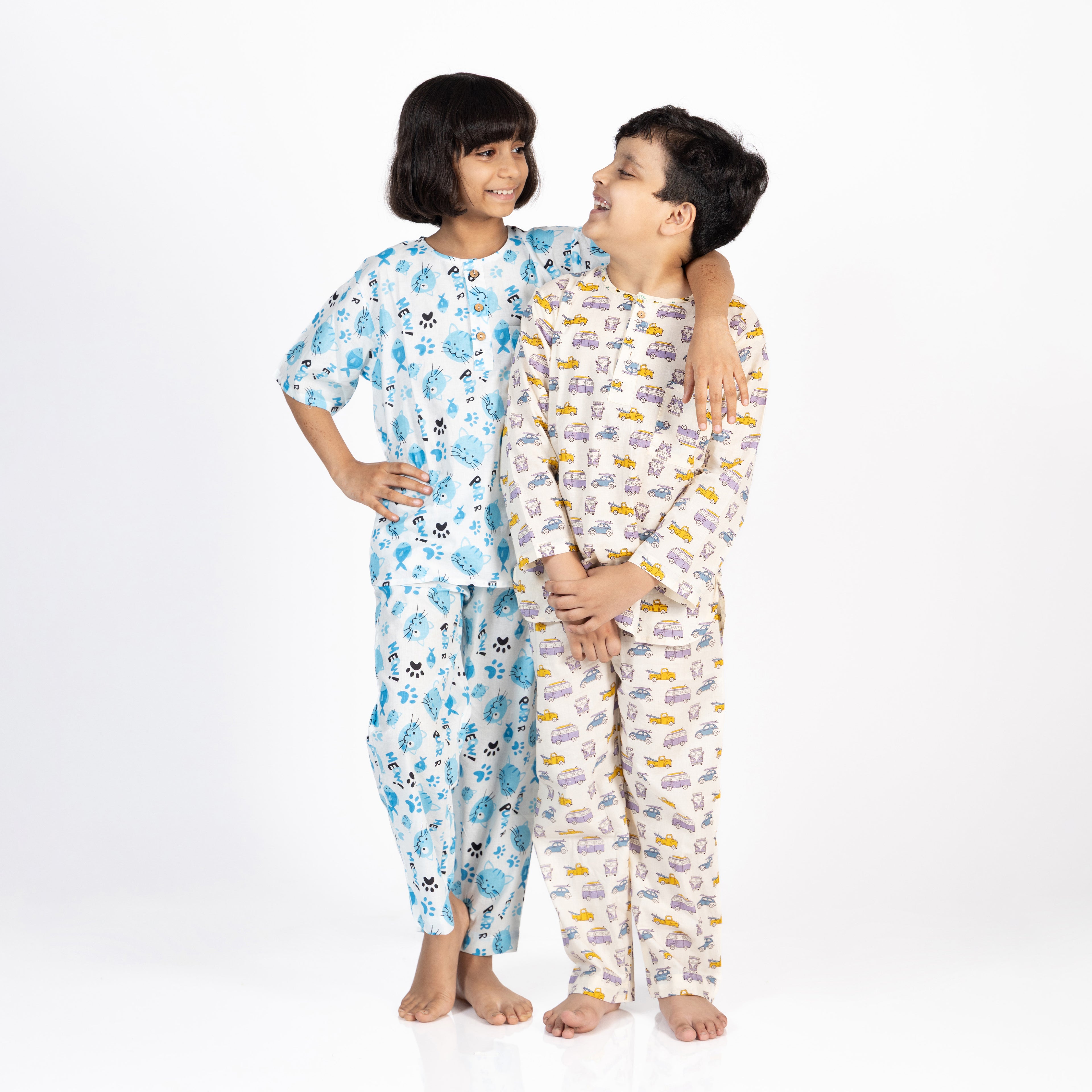 Snuggle Wheels Kids Unisex Nightsuit