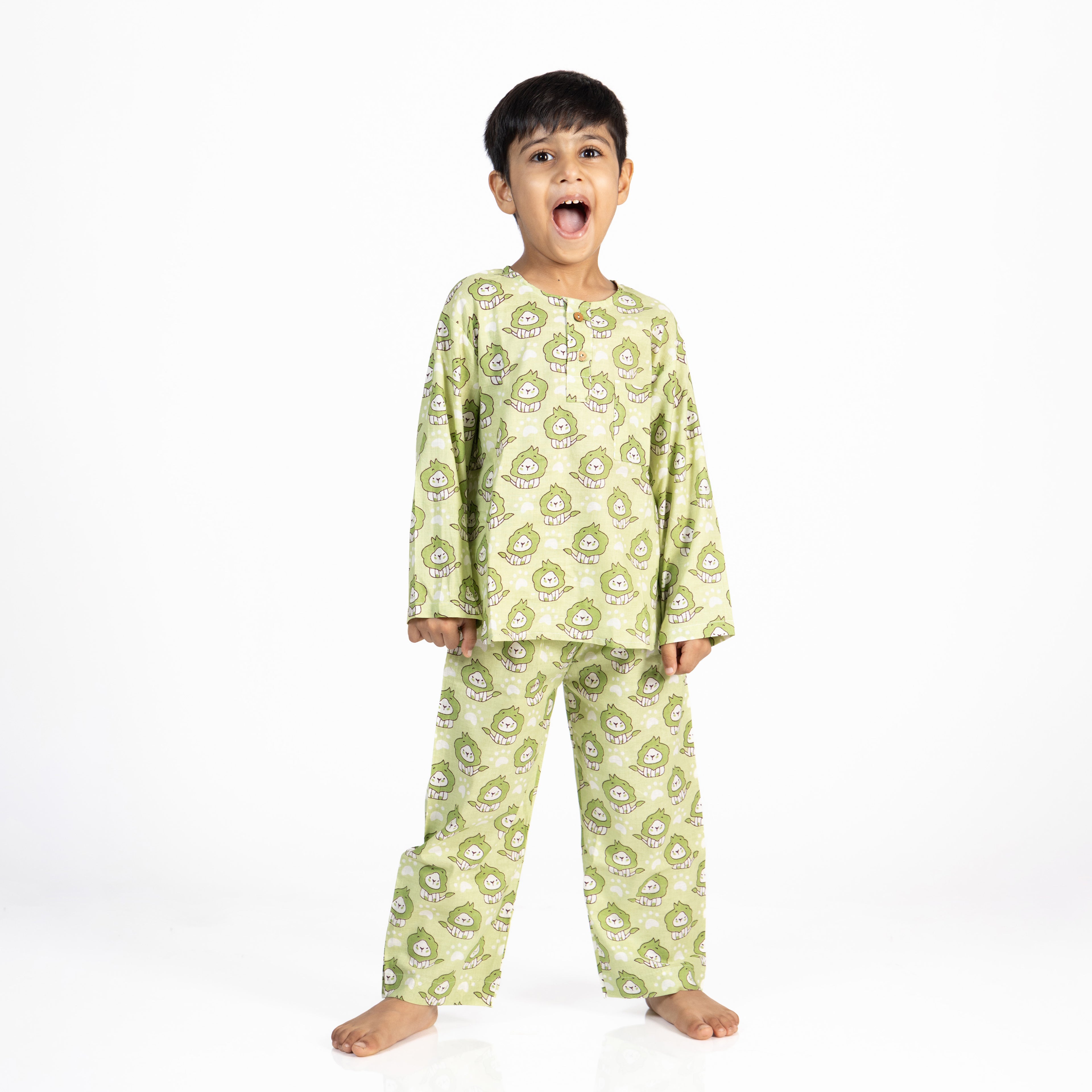 Napping Lion Kids Unisex Nightsuit