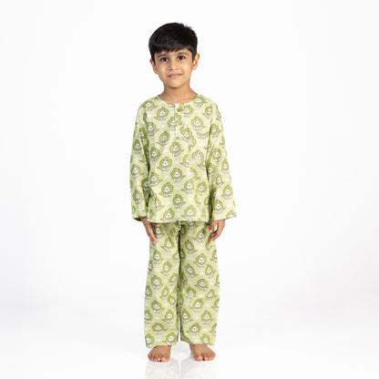 Napping Lion Kids Unisex Nightsuit