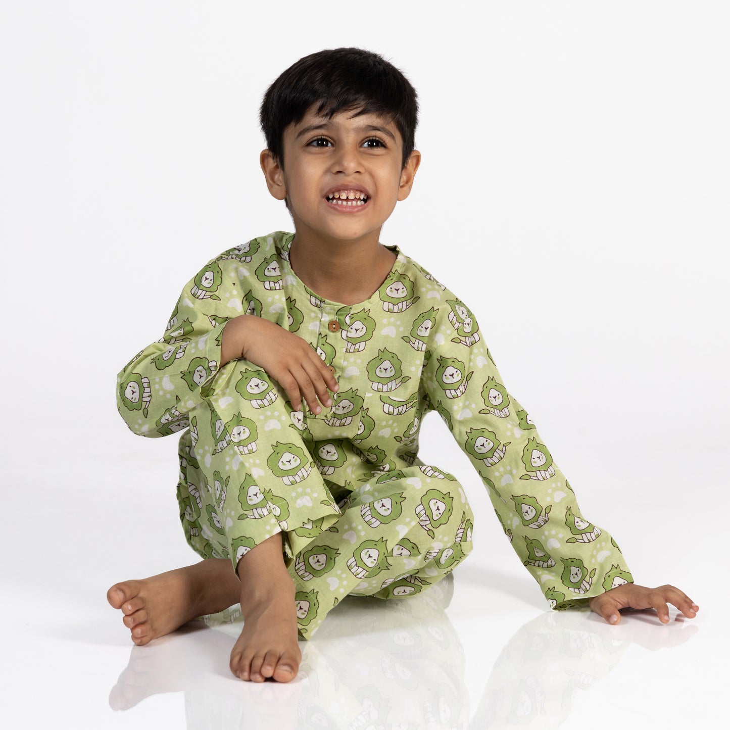 Napping Lion Kids Unisex Nightsuit