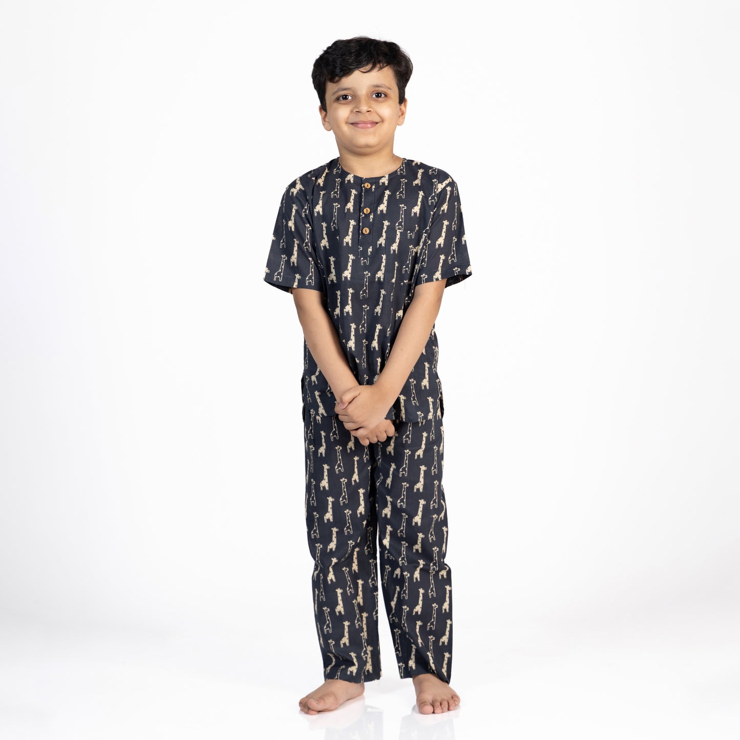 Giggly Giraffe Kids Unisex Nightsuit