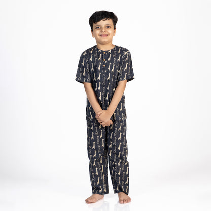 Giggly Giraffe Kids Unisex Nightsuit