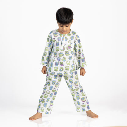 Owly Magic Kids Unisex Nightsuit