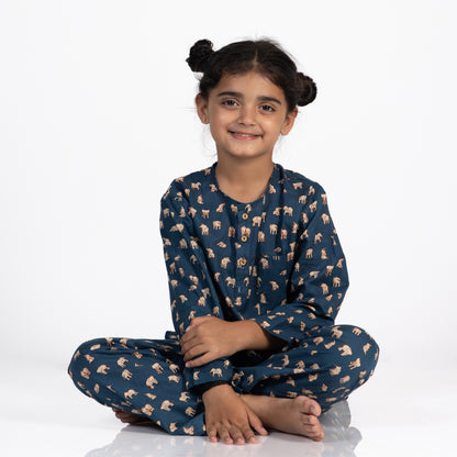 Trunky Nights Kids Unisex Nightsuit