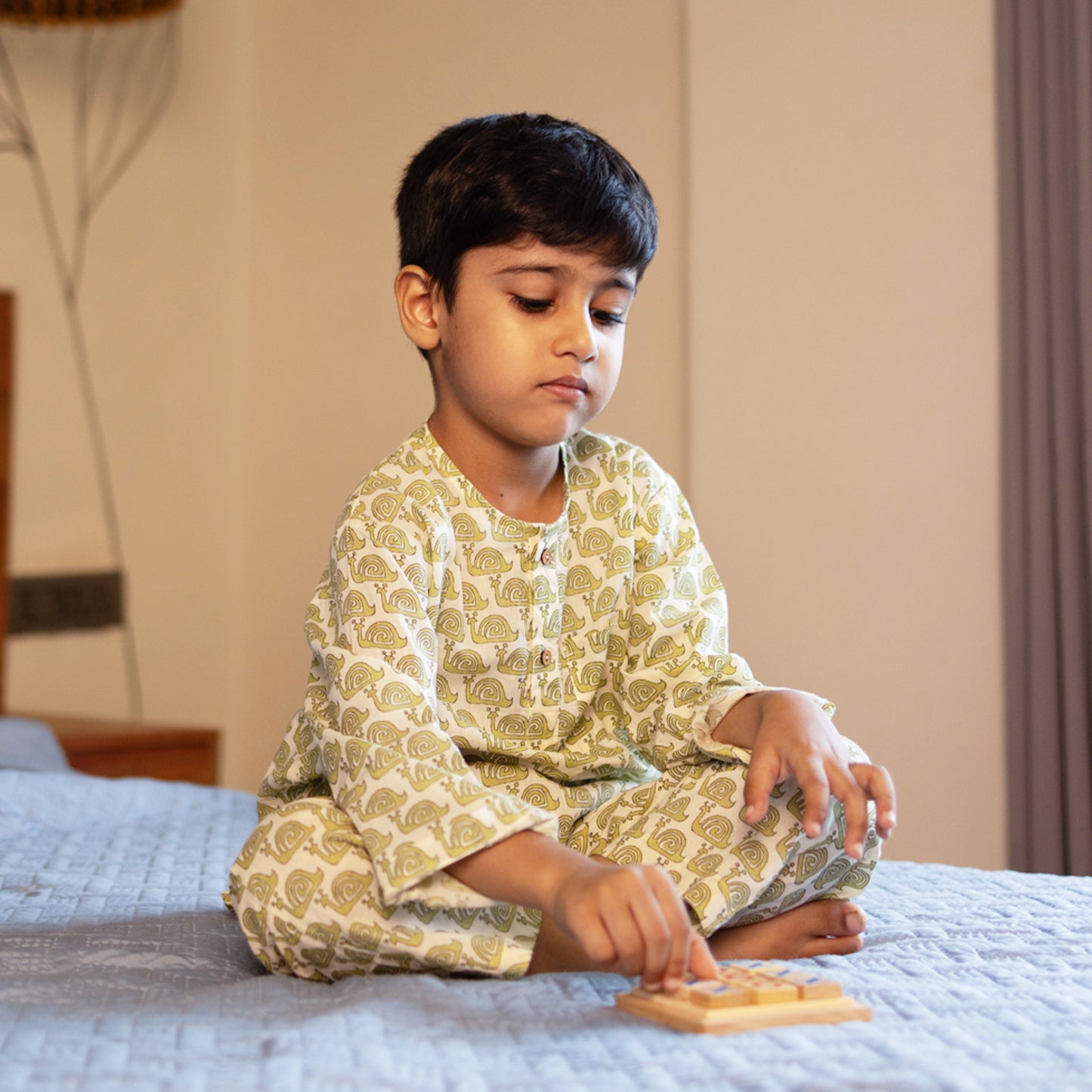 Sleepy Snail Kids Unisex Nightsuit