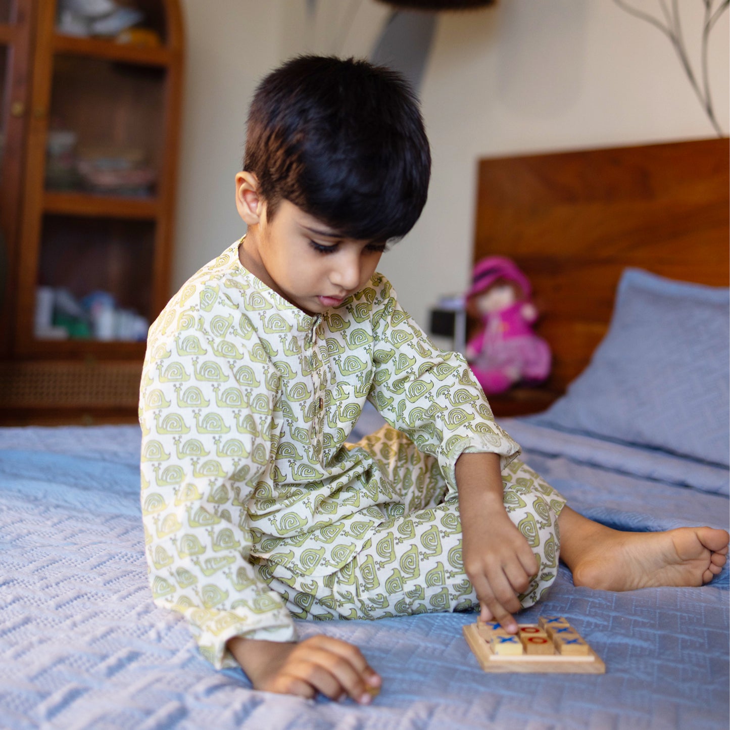 Sleepy Snail Kids Unisex Nightsuit