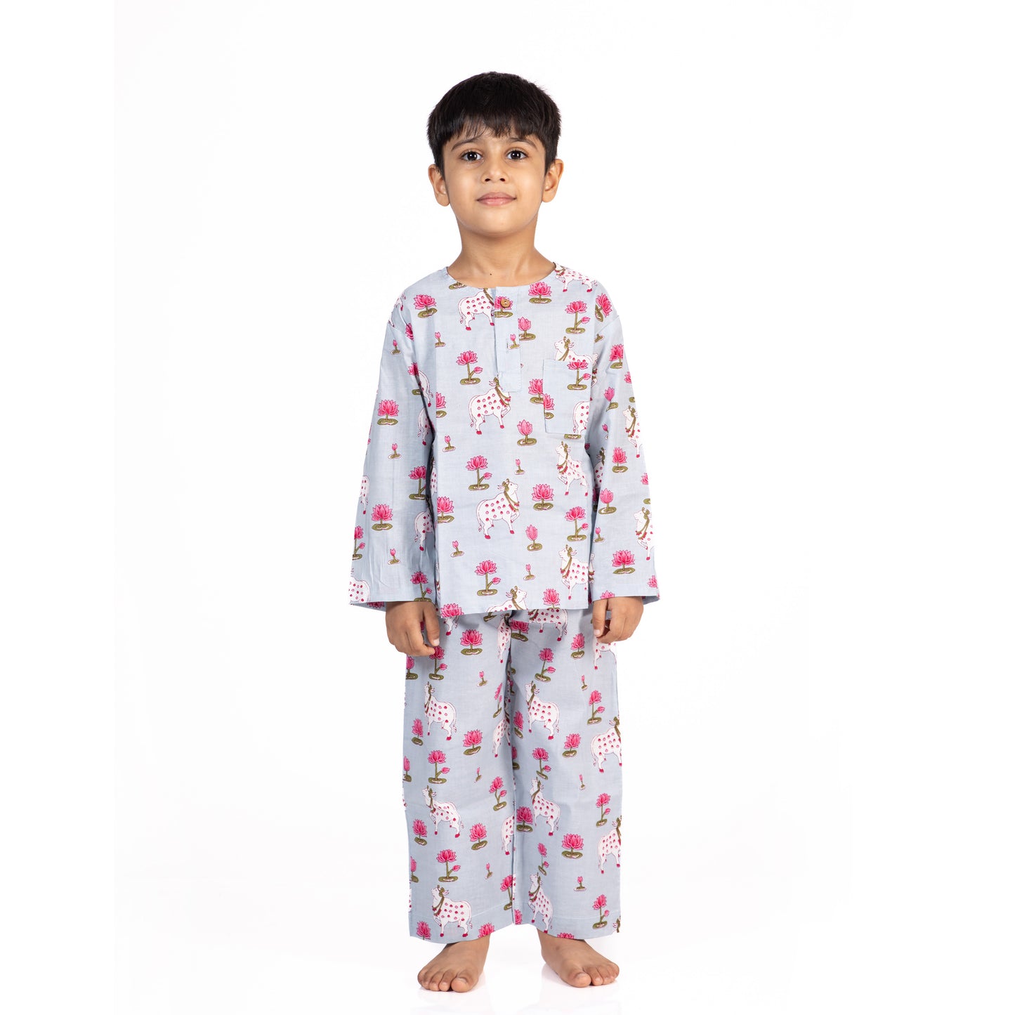 Cuddly Cow Kids Unisex Nightsuit
