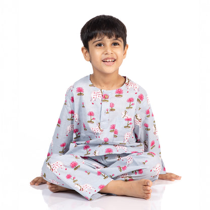 Cuddly Cow Kids Unisex Nightsuit