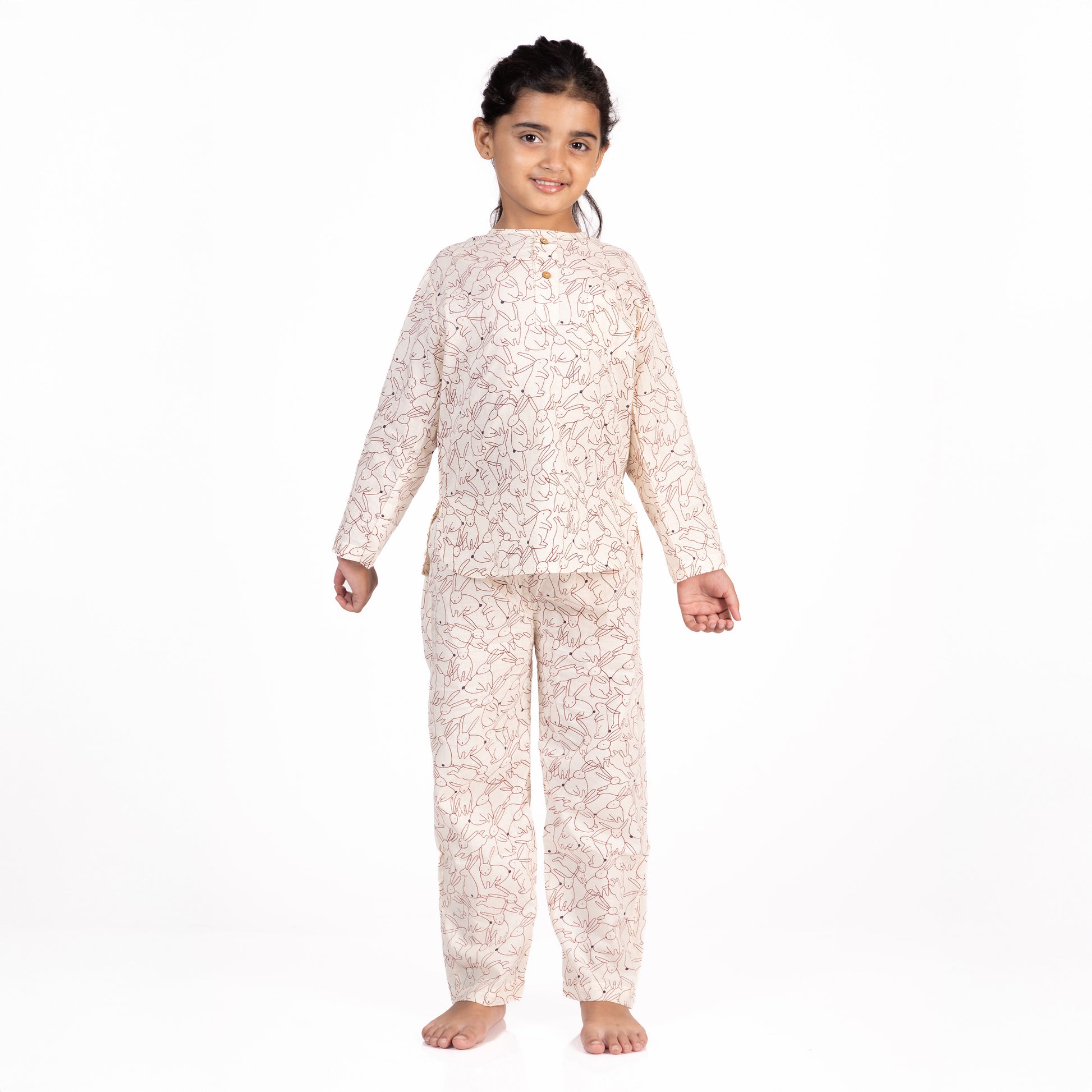 Bunny Slumber Kids Unisex Nightsuit