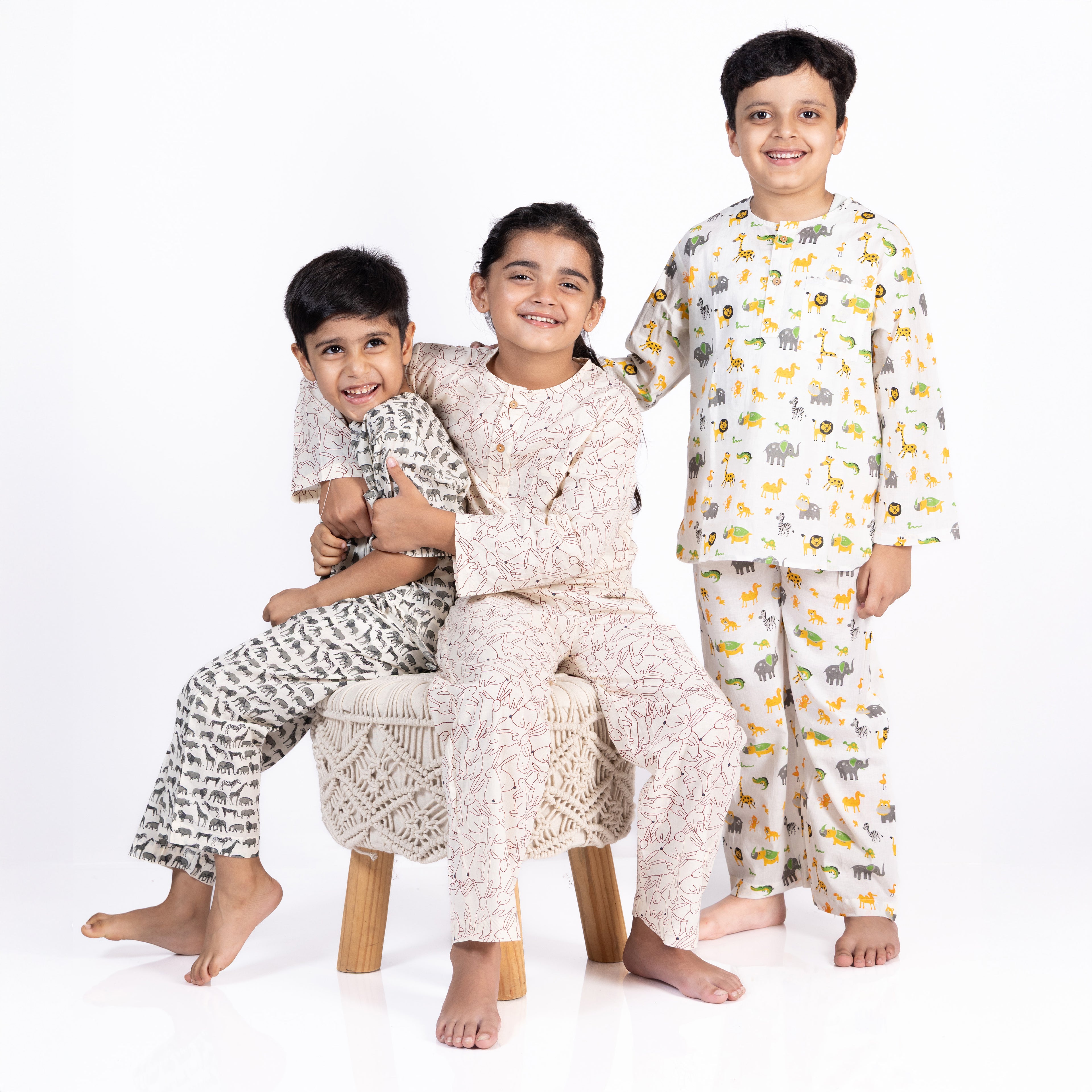Bunny Slumber Kids Unisex Nightsuit
