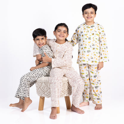 Bunny Slumber Kids Unisex Nightsuit