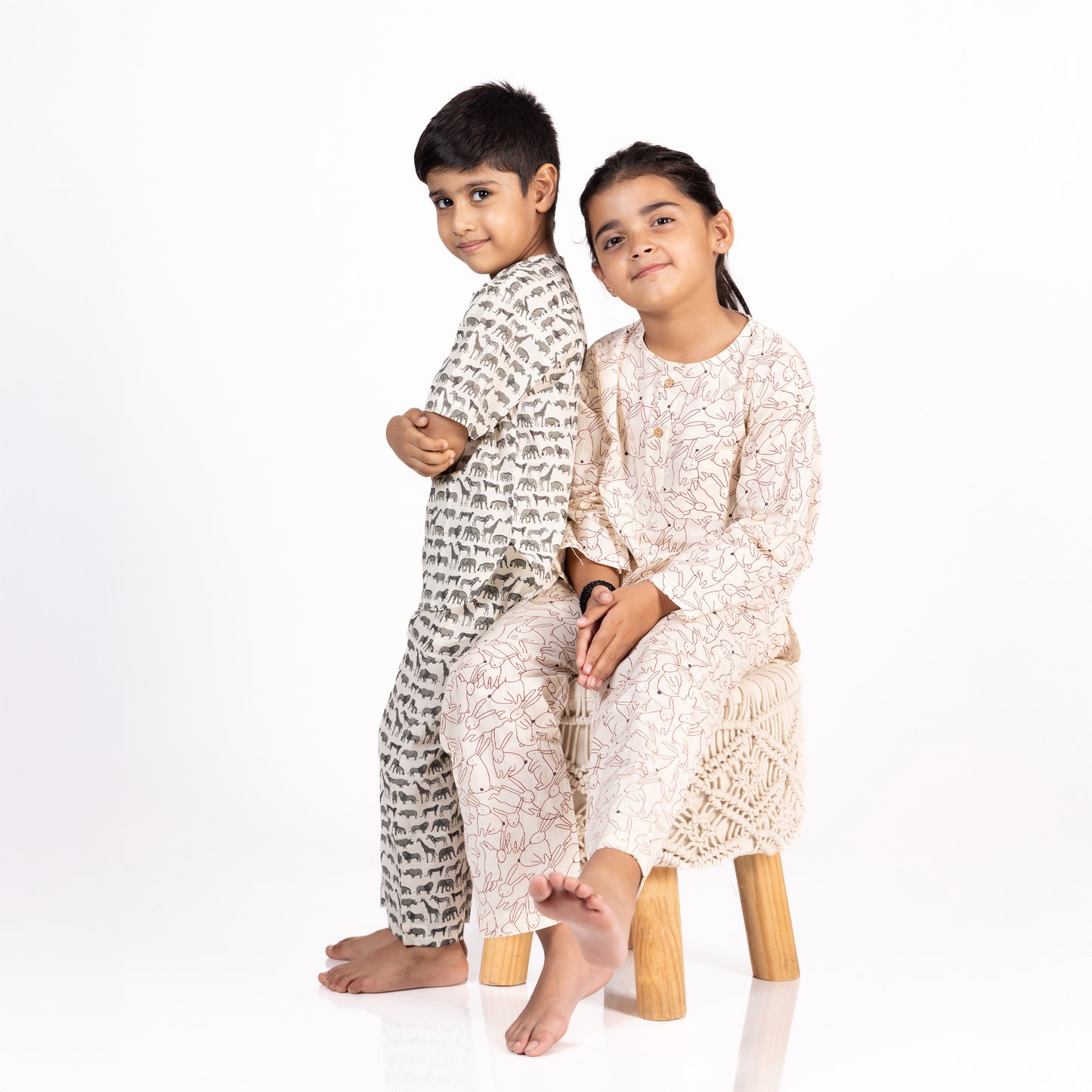 Bunny Slumber Kids Unisex Nightsuit