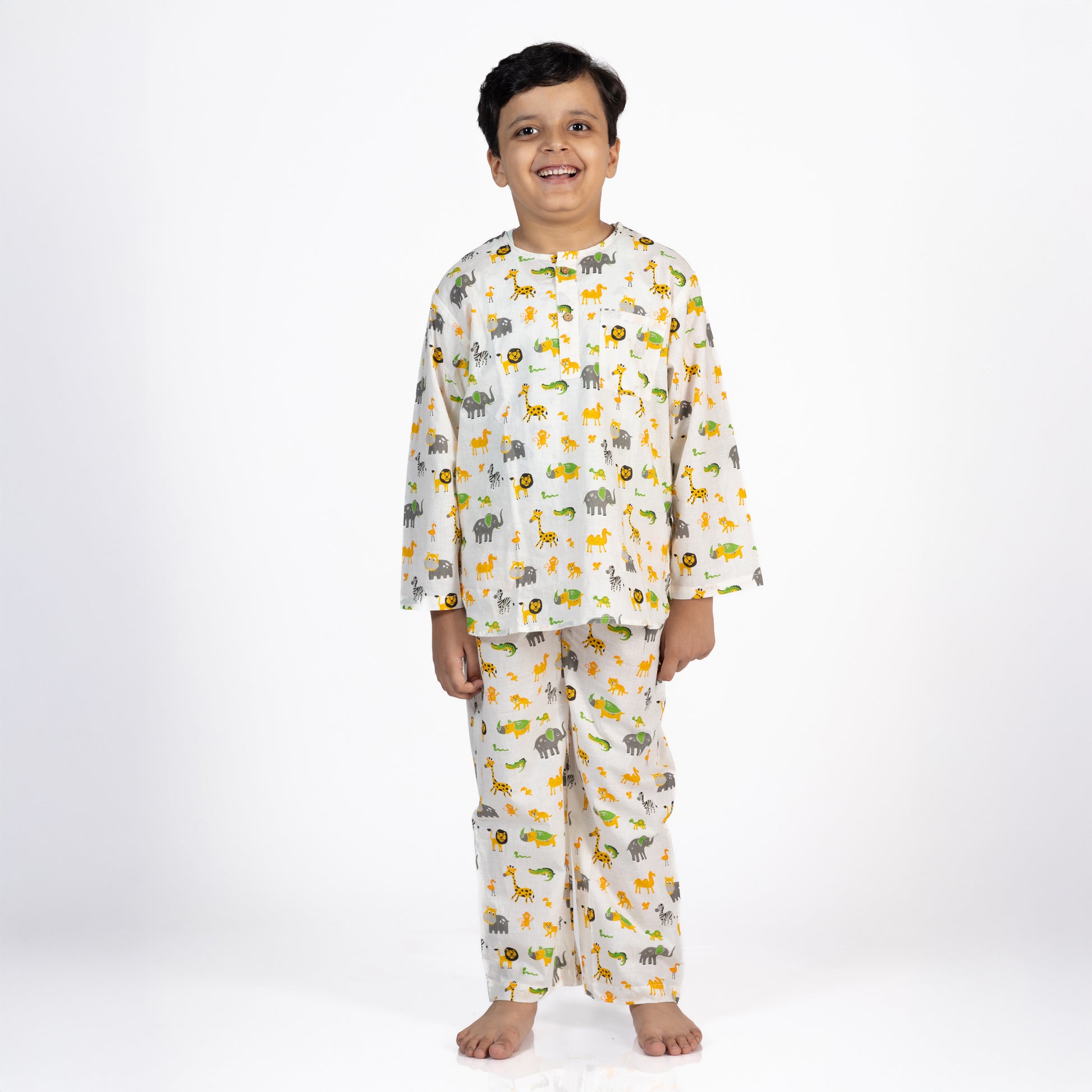 Dreamalnd Safari Kids Unisex Nightsuit