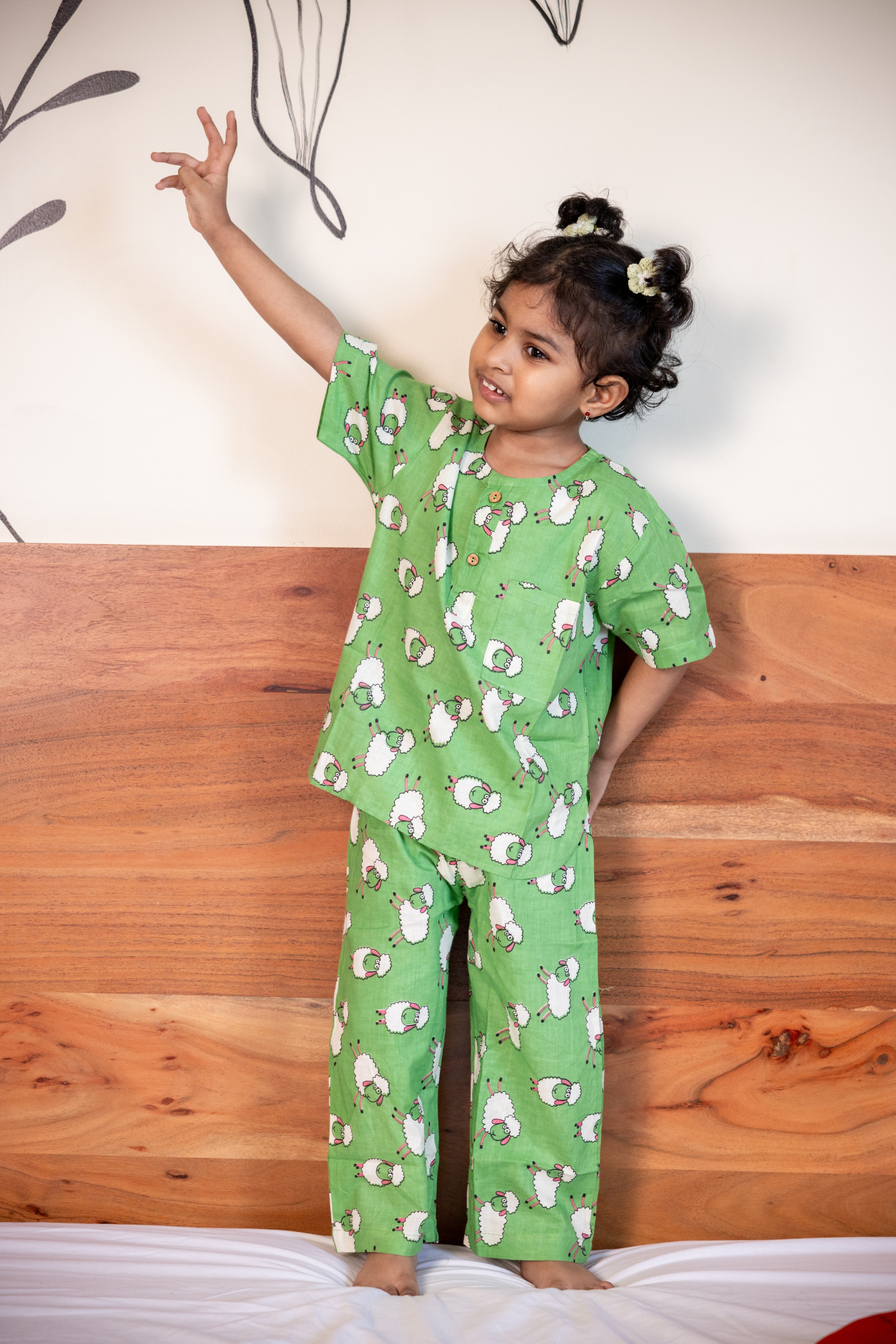 Dreamy Sheepy Kids Unisex Nightsuit