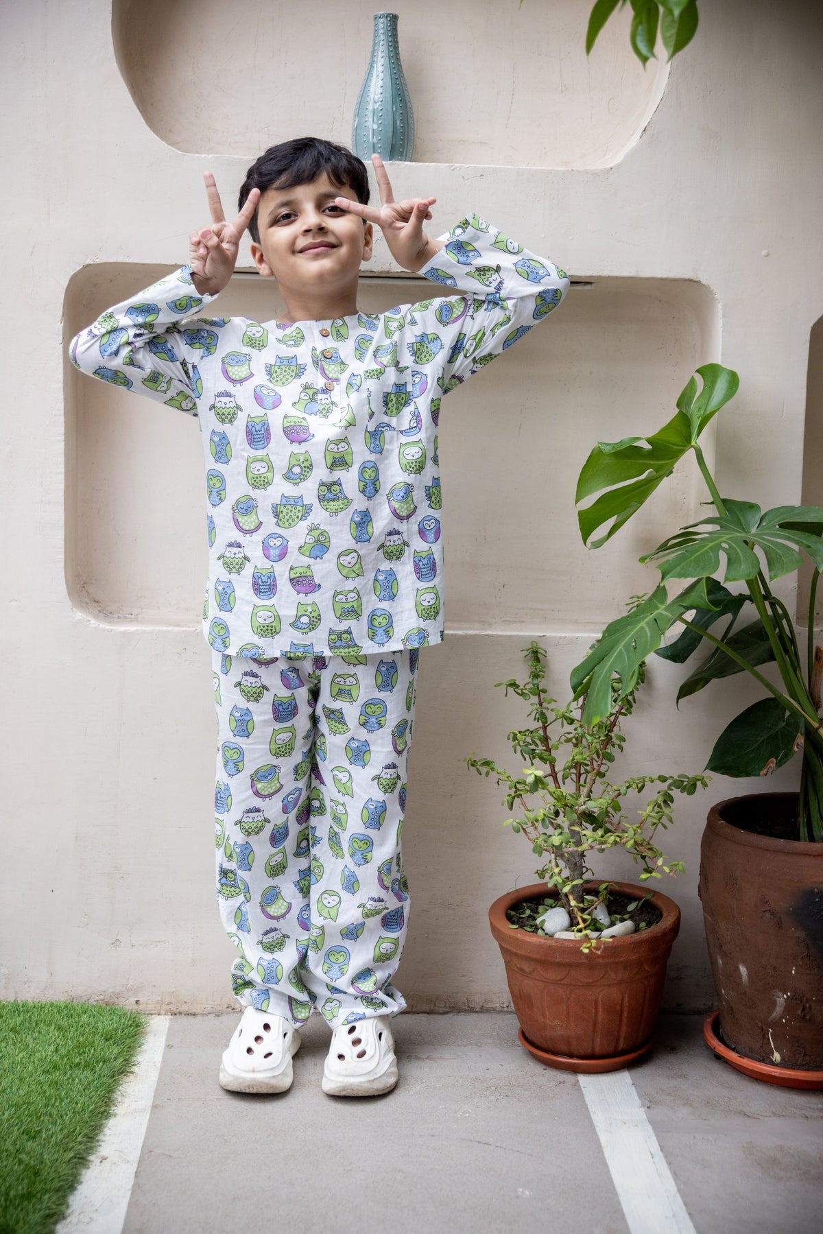 Owly Magic Kids Unisex Nightsuit