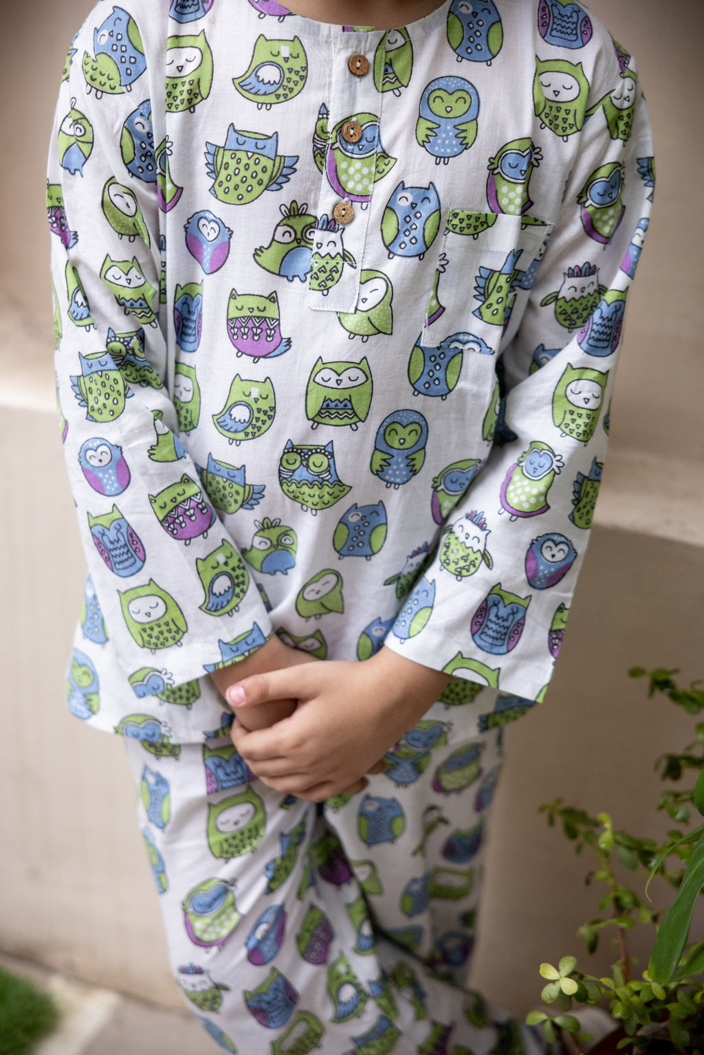 Owly Magic Kids Unisex Nightsuit