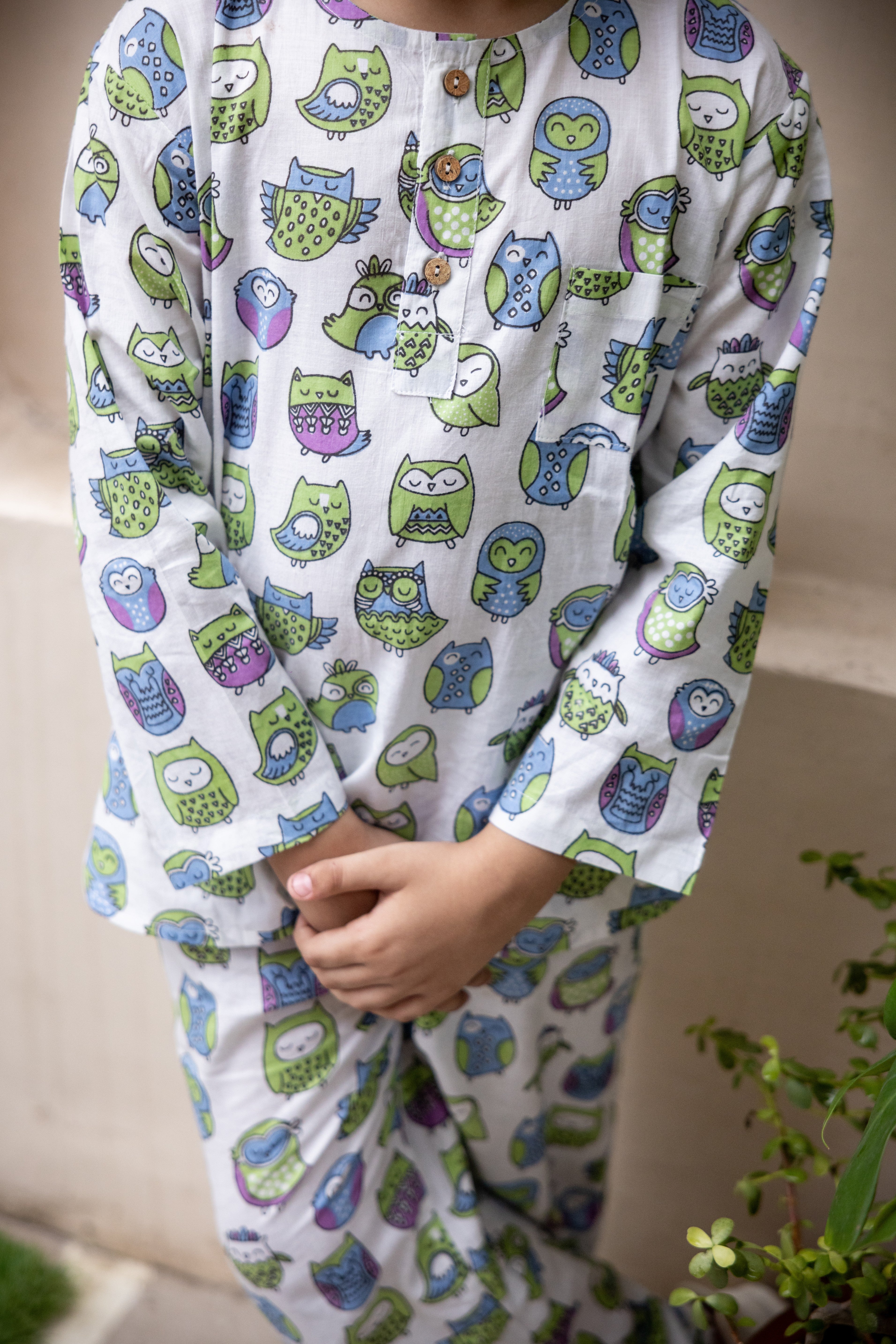 Owly Magic Kids Unisex Nightsuit