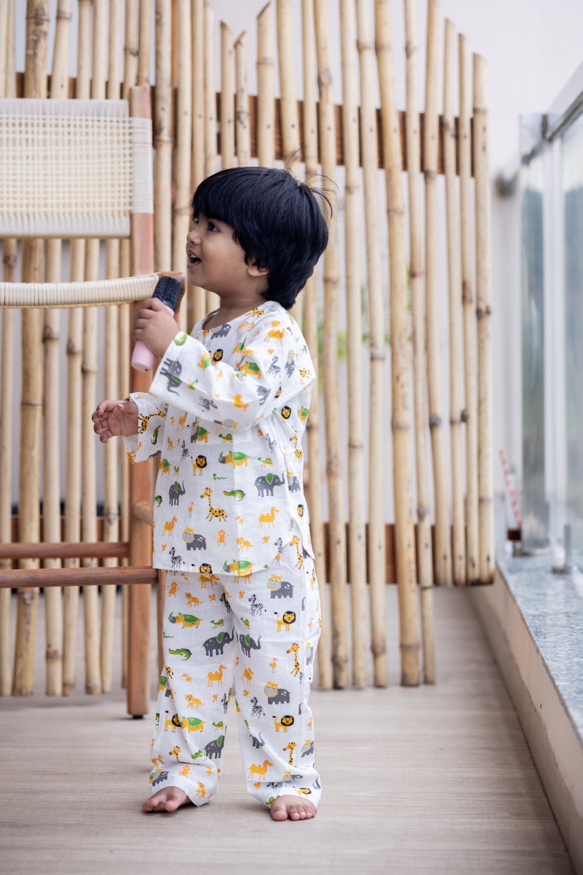 Dreamland Safari Kids Unisex Nightsuit