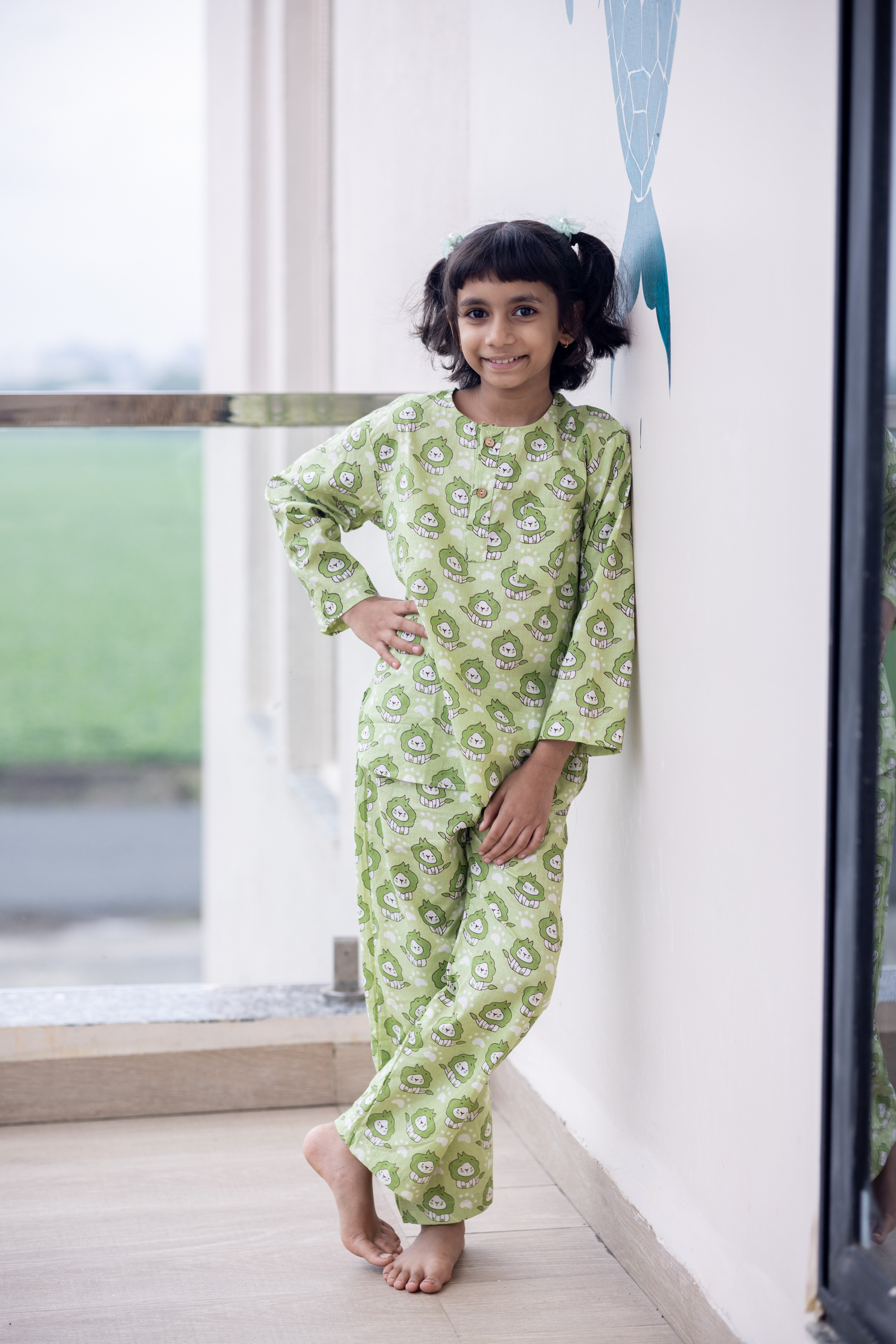 Napping Lion Kids Unisex Nightsuit