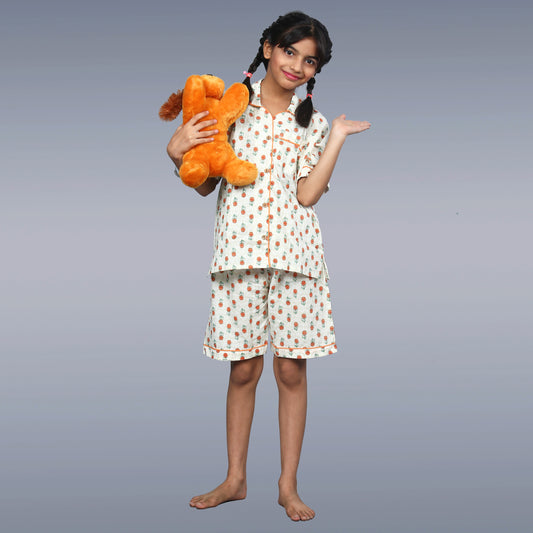 Blossom Dream Kids Unisex Night Suit Set