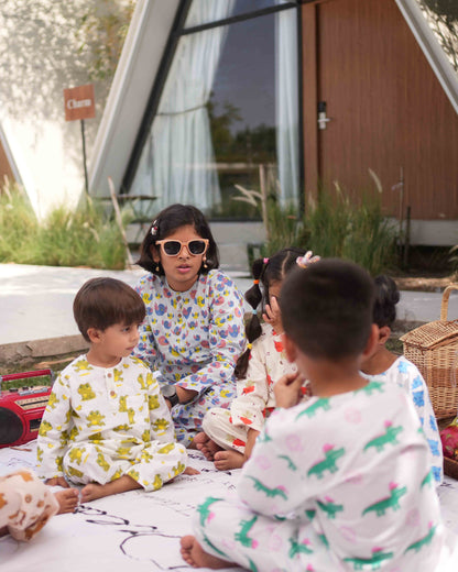 Llama Luck Kids Unisex Night Suit
