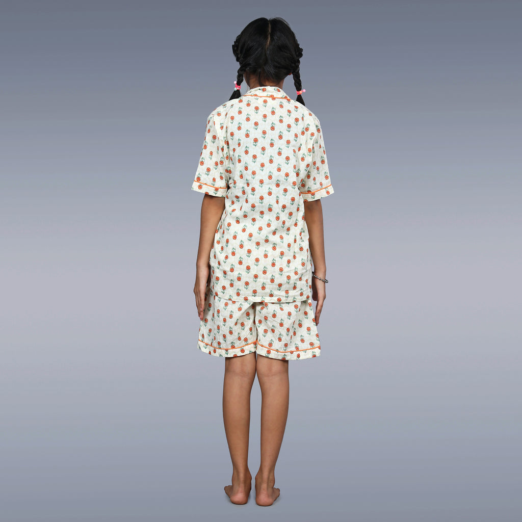Blossom Dream Kids Unisex Night Suit Set