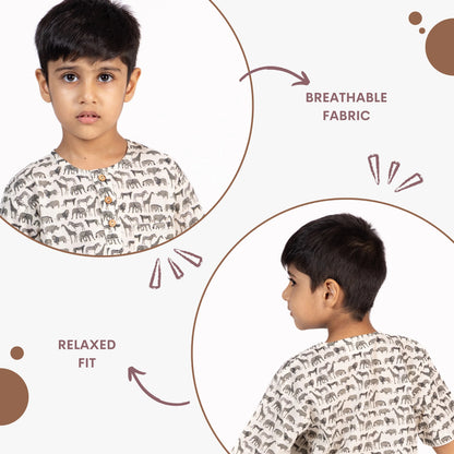 Jungle Jammies Kids Unisex Nightsuit