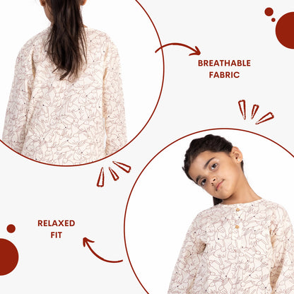 Bunny Slumber Kids Unisex Nightsuit