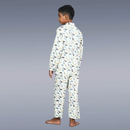 Dino Dreams Kids Unisex Night Suit Set