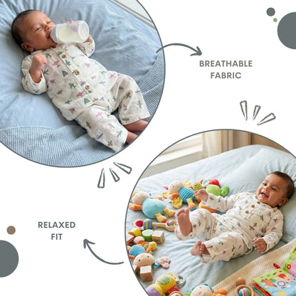 Cloud Cruise Kids Unisex Nightsuit