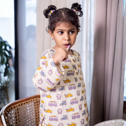 Snuggle Wheels Kids Unisex Nightsuit