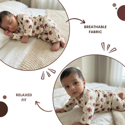 Cuddle Trunk Kids Unisex Nightsuit