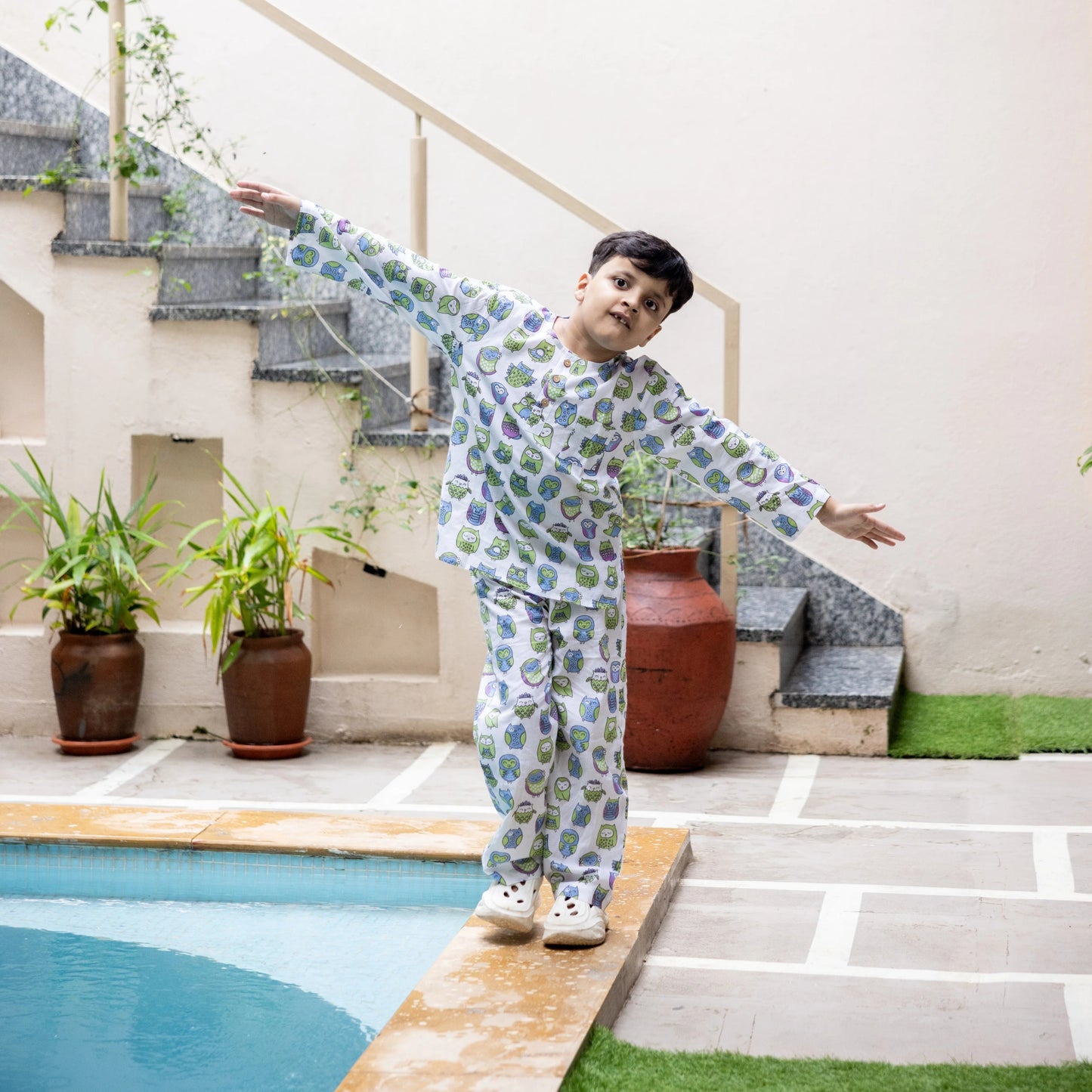 Owly Magic Kids Unisex Nightsuit