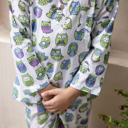 Owly Magic Kids Unisex Nightsuit