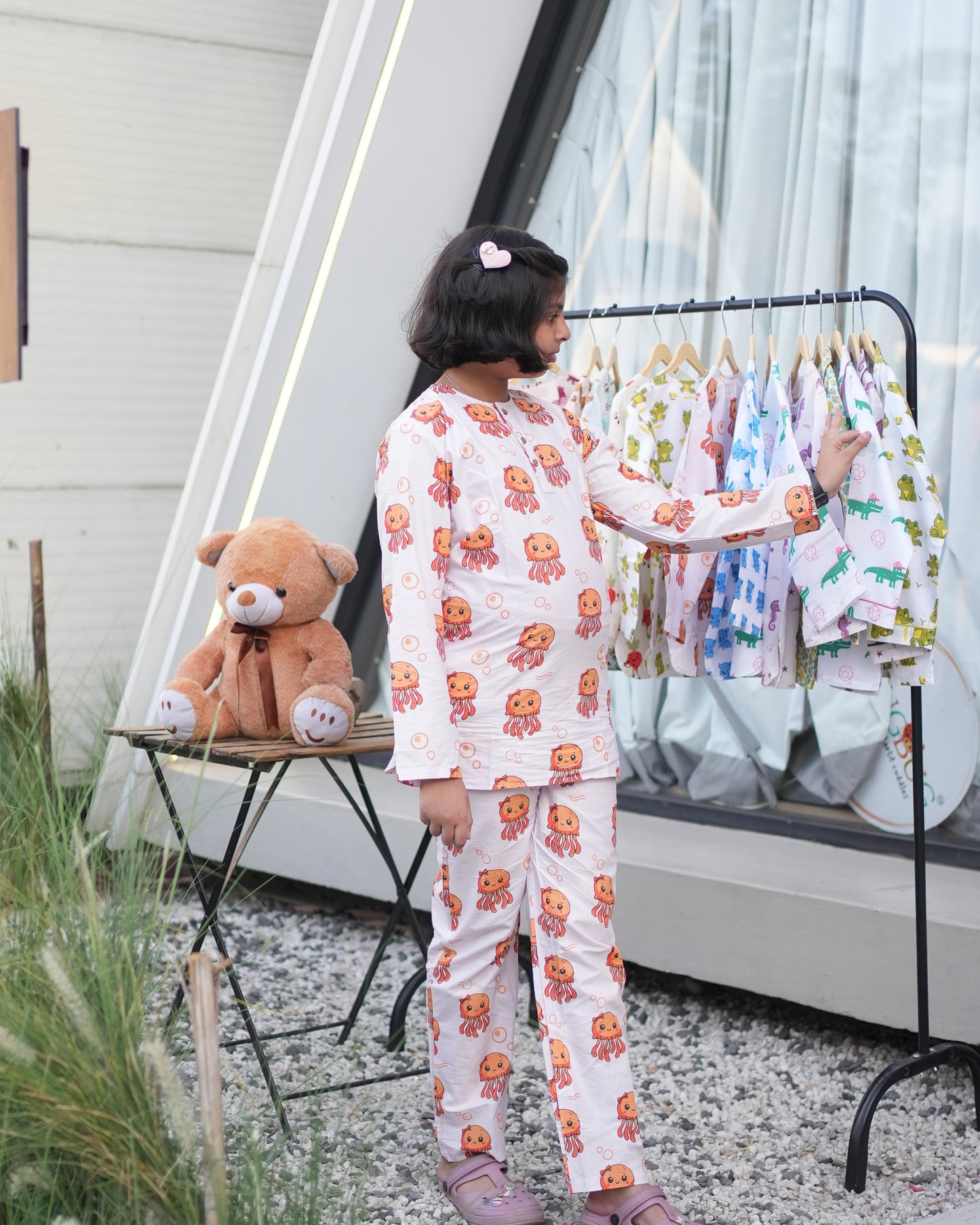 Jelly Hugs Kids Unisex Night Suit