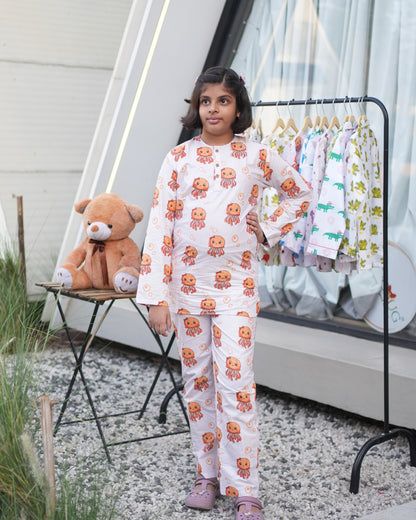 Jelly Hugs Kids Unisex Night Suit