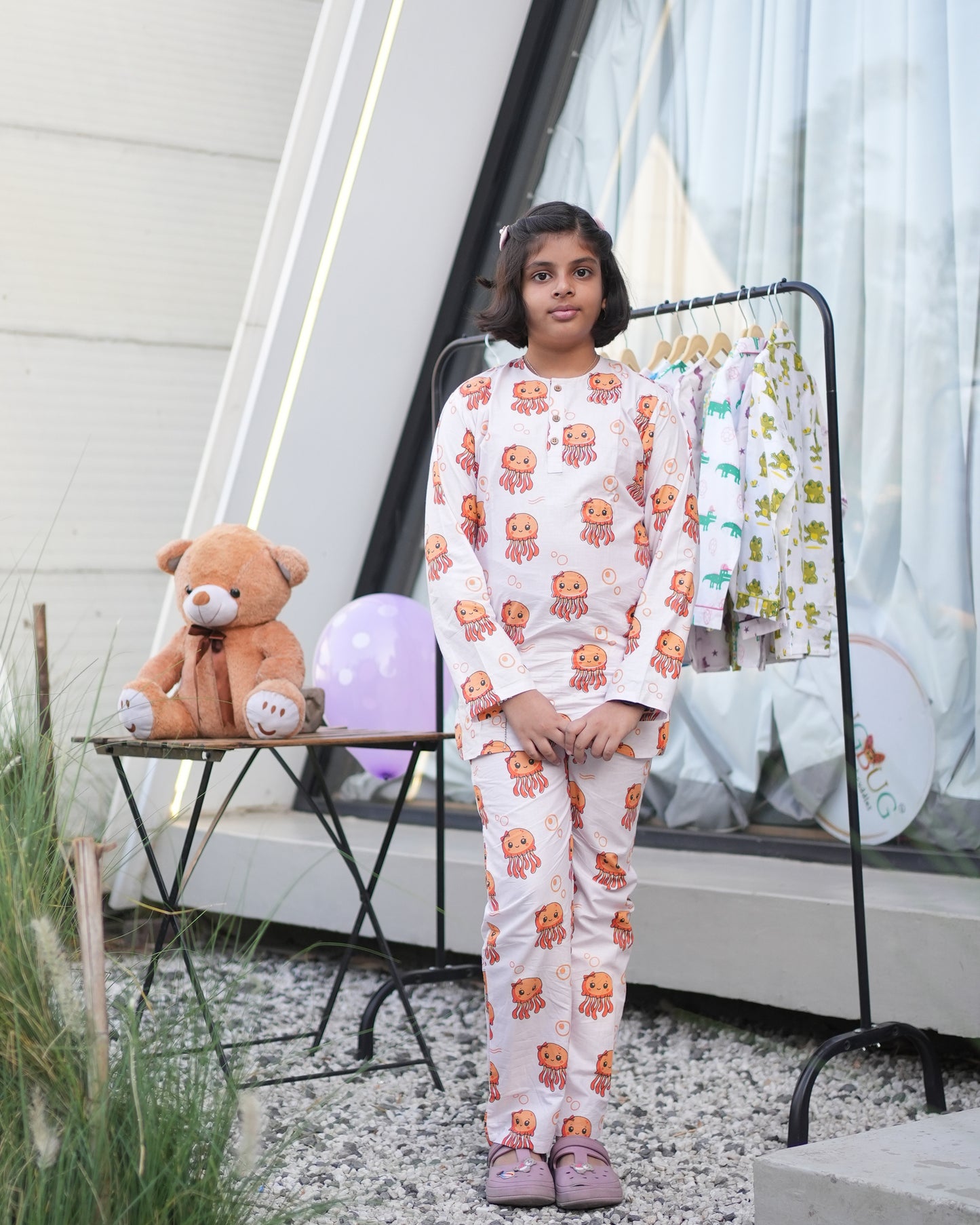 Jelly Hugs Kids Unisex Night Suit
