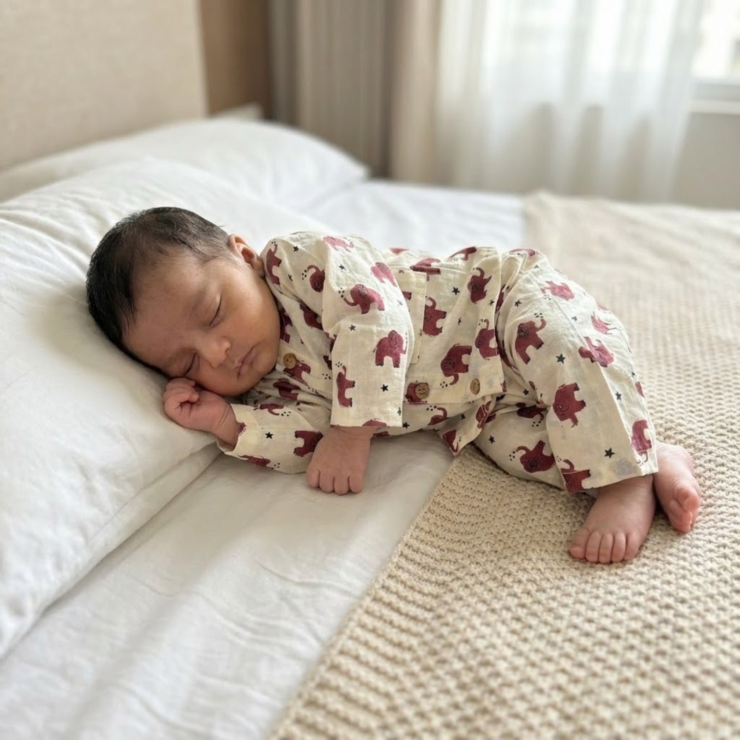 Cuddle Trunk Kids Unisex Nightsuit