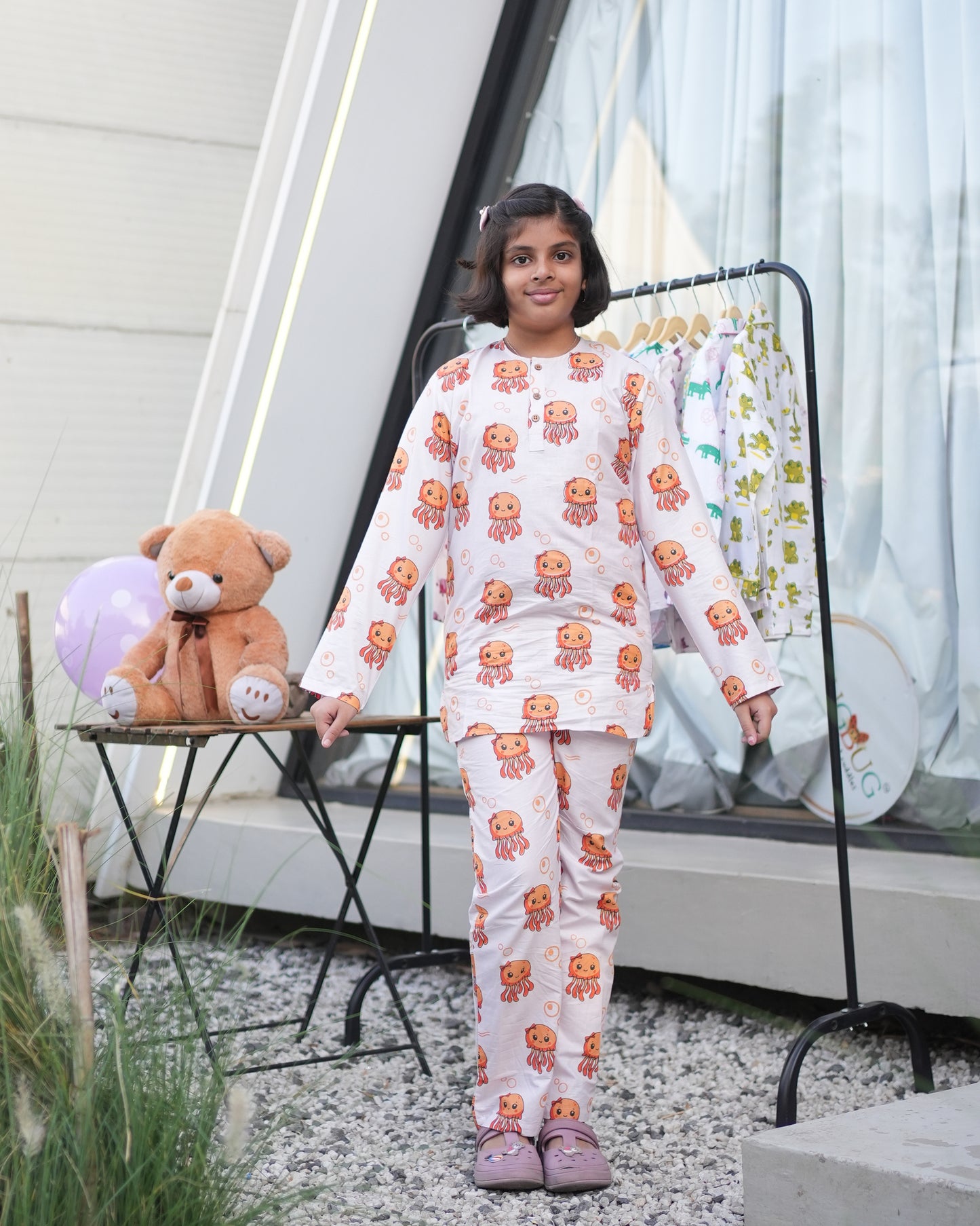 Jelly Hugs Kids Unisex Night Suit