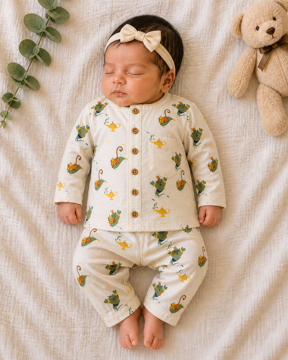 Genie Snuggles Kids Unisex Night Suits